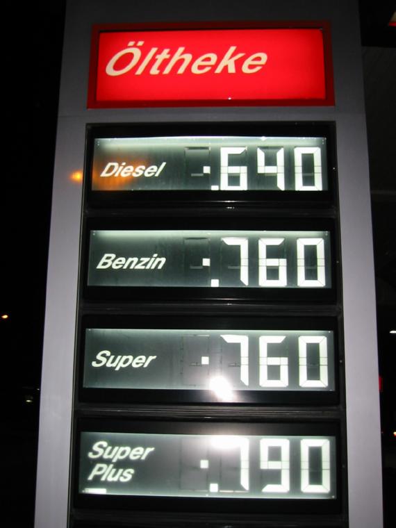 Wasserbillig (Benzin sehr billig)